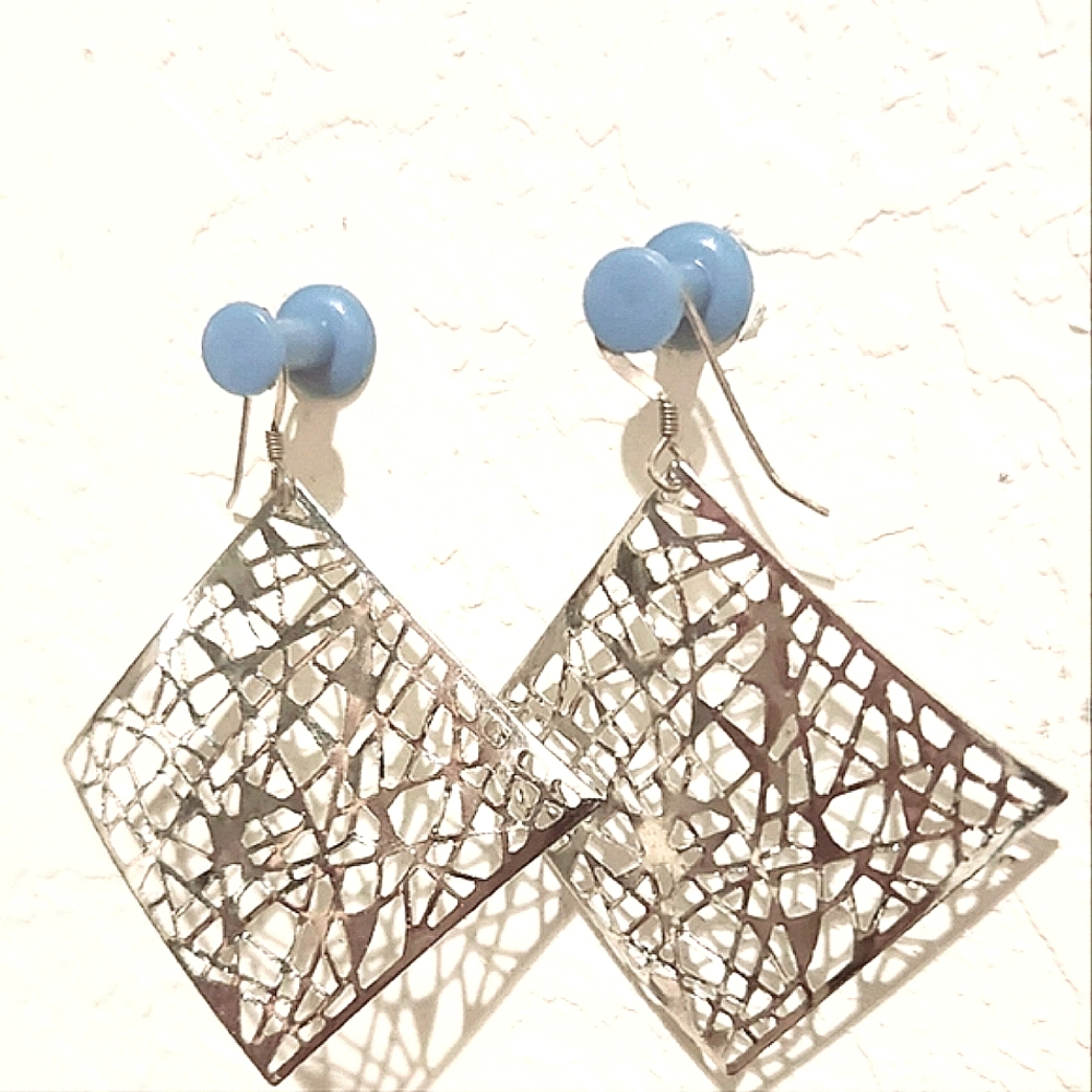 Nee Geometric Dangle Earrings